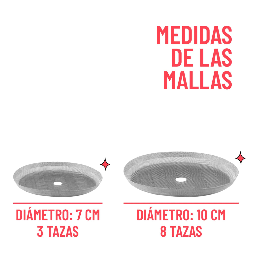 Repuesto De Filtro Malla para Prensa Francesa