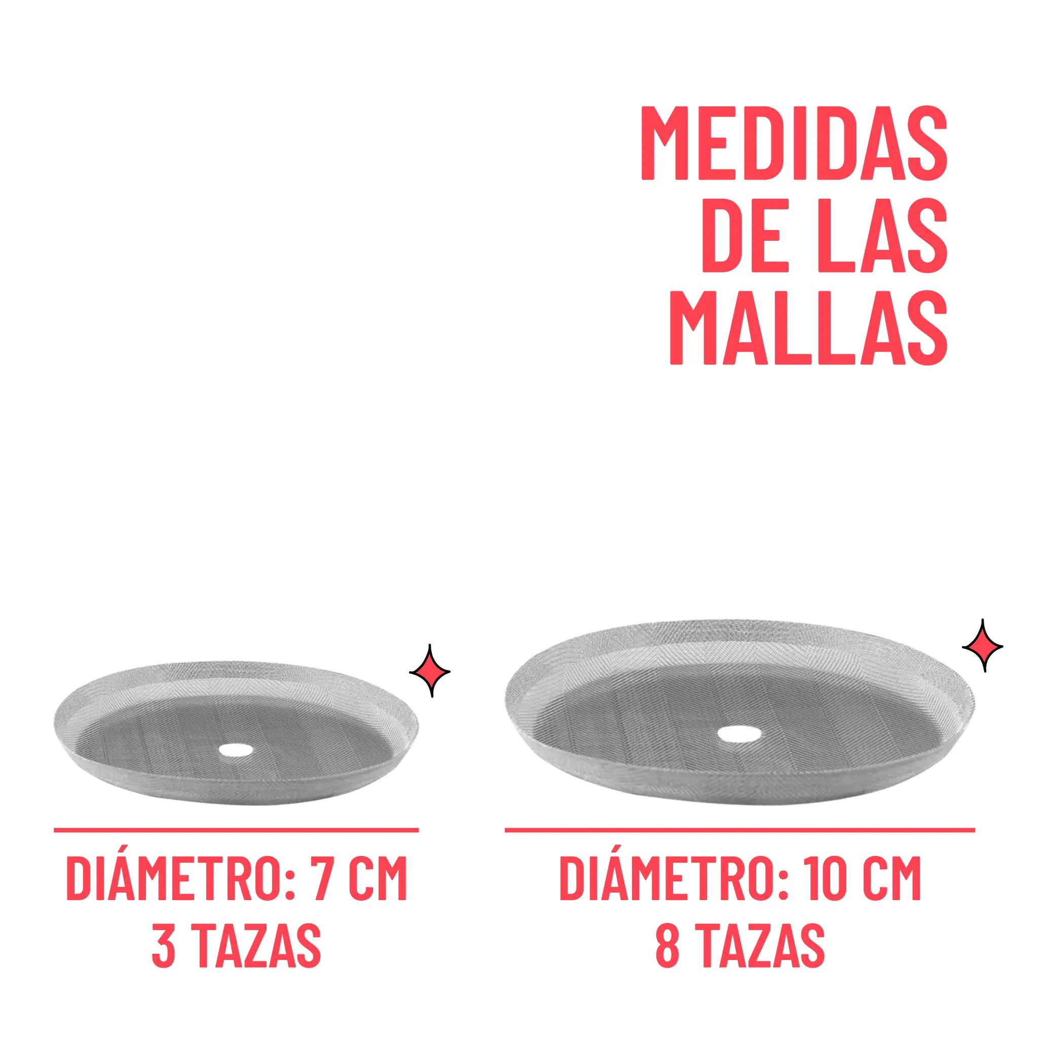 Repuesto De Filtro Malla para Prensa Francesa