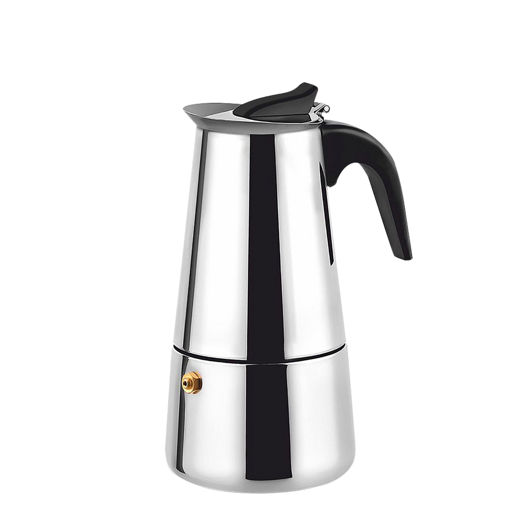 Cafetera Moka Italiana Espresso 6 Tazas Acero