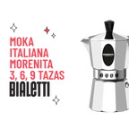 Cafetera Moka Italiana Morenita Express by Bialetti