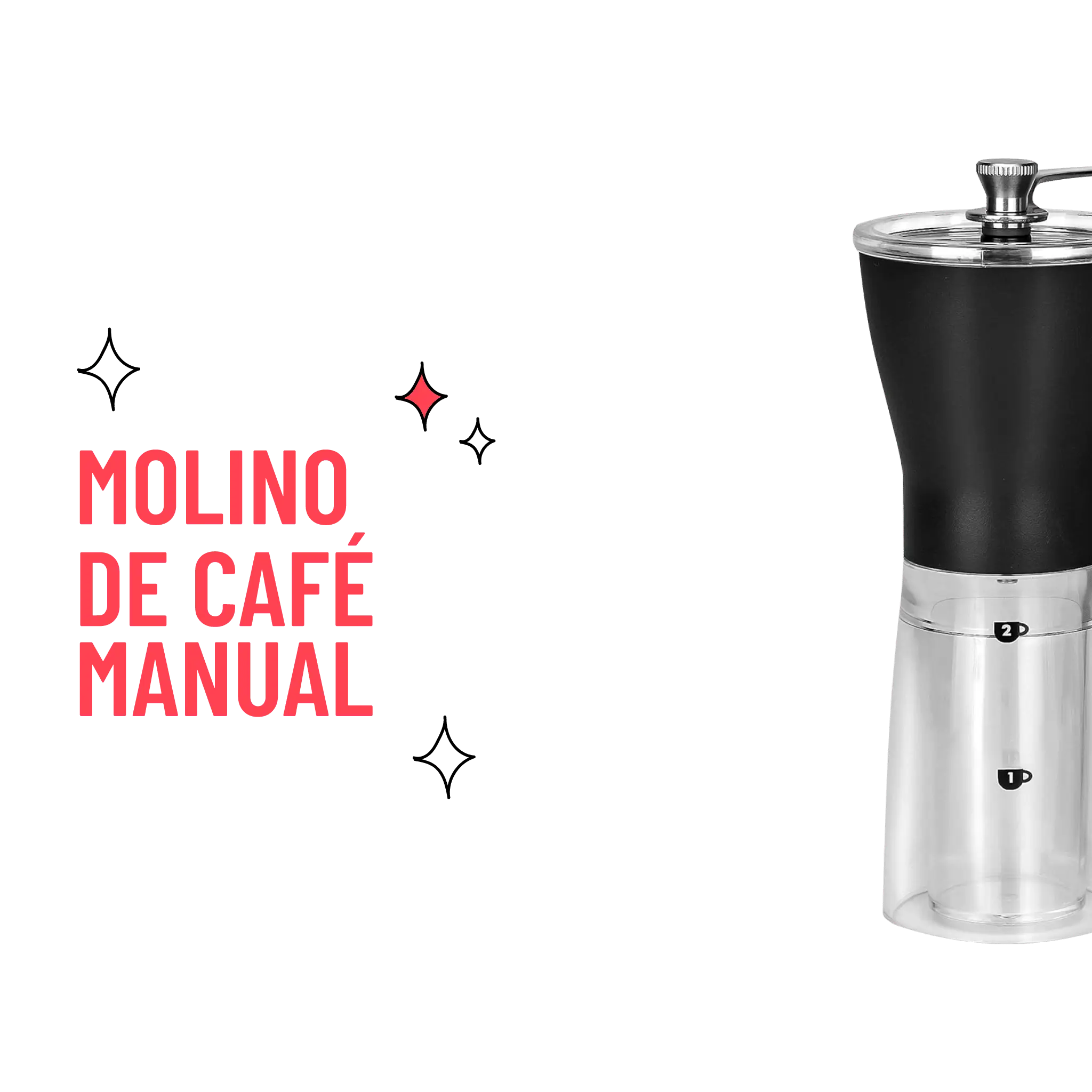 Molino de Café Manual
