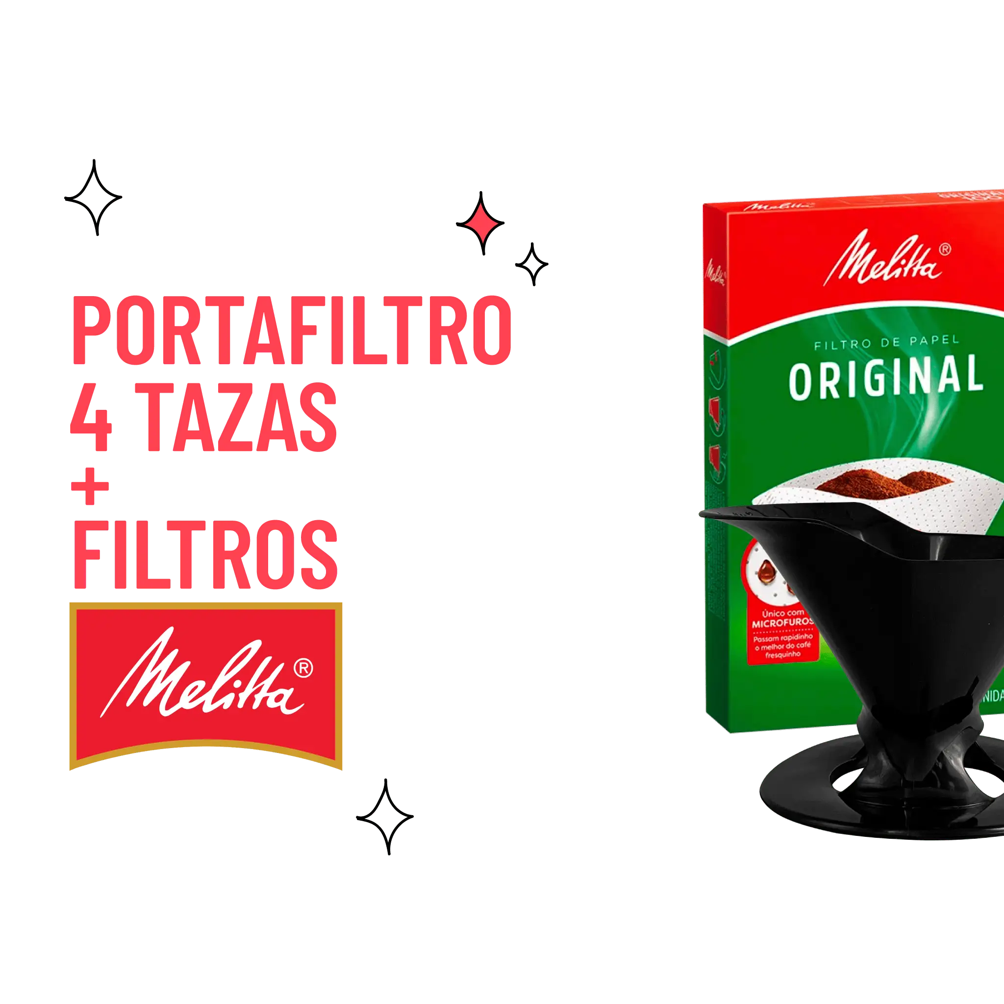 Portafiltro Melitta Mediano