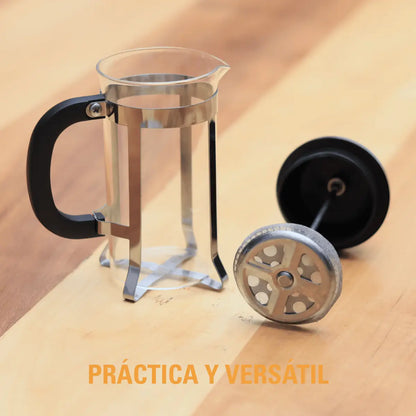 Silver French Press