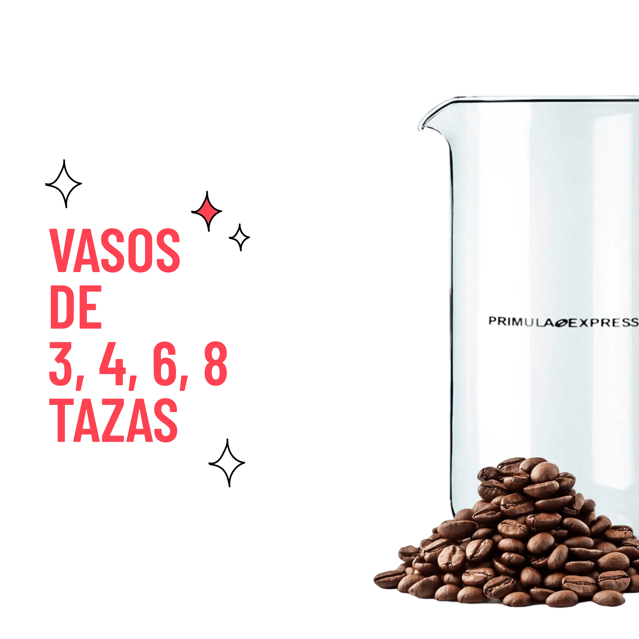 Repuesto De Vaso Prensa Francesa